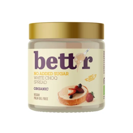 Био Крем за Мазане с Кашу и Лешници Без Добавена Захар, 250 g, Bett'r