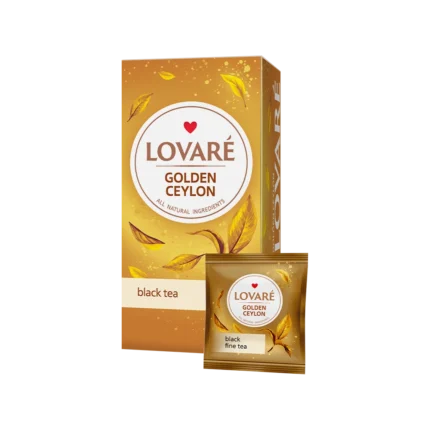 Чай в Пакетчета LOVARE Golden Ceylon