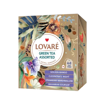 Чай Асорти LOVARE Green Tea Assorted