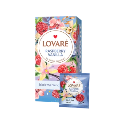 Чай в Пакетчета LOVARE Raspberry Vanilla