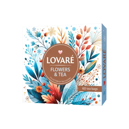 Подаръчен Комплект Чай LOVARE Winter Flowers Tea